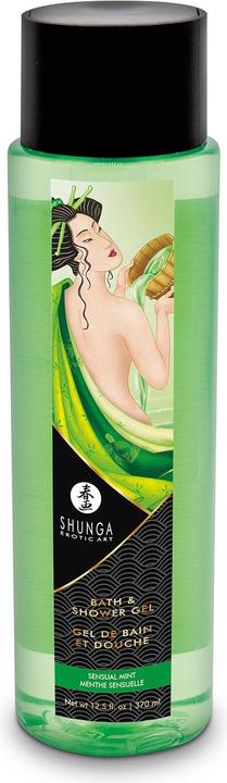 Actual product image Shunga Bath & Shower Gel Sensual Mint 370 ml (370 ml)
