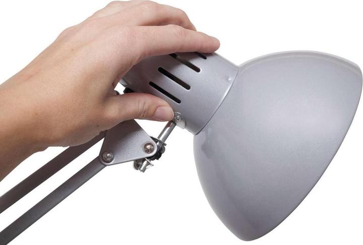 Image du produit Maul Lampe de bureau LED MAULstudy Pince ampoule E27 incluse - argenté