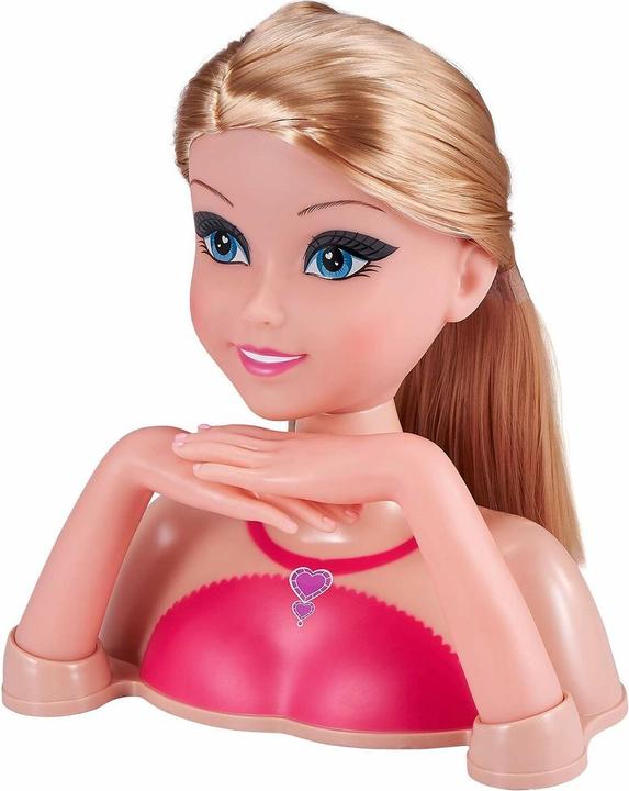 Actual product image BigBuy Fun Hairdressing Doll Sparkle Girlz Bust