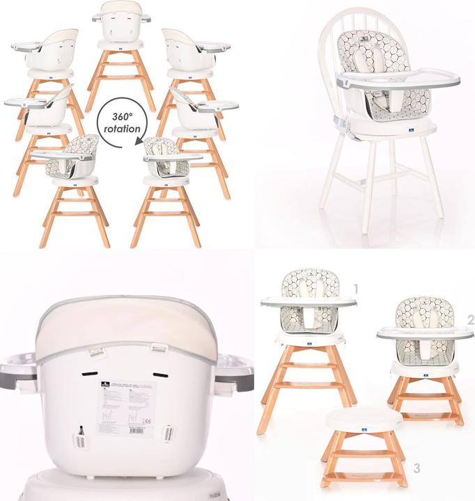 Image du produit Lorelli chaise haute 3 en 1 Napoli (Chaise haute)