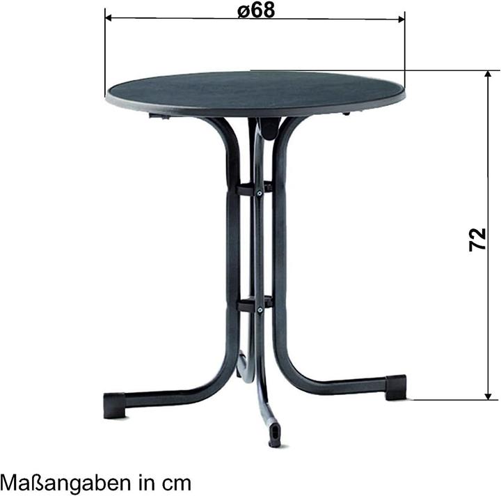 Produktbild Sieger Klaptafel (70 x 72 cm)