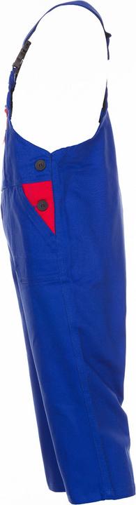 Immagine prodotto Planam Salopette per bambini, 100%BW, 292g/mq, 134/140, blu reale/rosso (134)