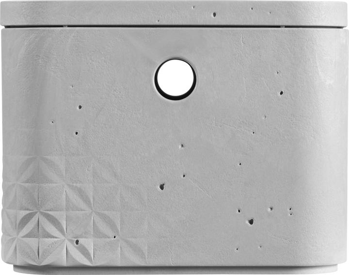 Immagine prodotto Curver Set di 3 BETON Box S con coperchio grigio chiaro (17 cm, 4 l, 3x)