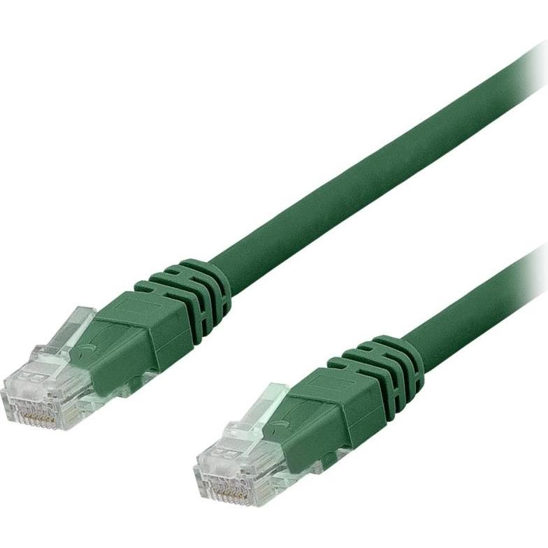 Deltaco patchkabel - 2 m - gron (CAT6a, 2 m), Netzwerkkabel