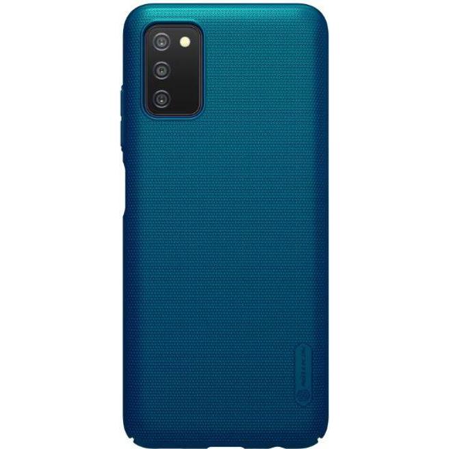 Nillkin Super Frosted Shield Series (Samsung Galaxy A03s), Smartphone Hülle, Blau