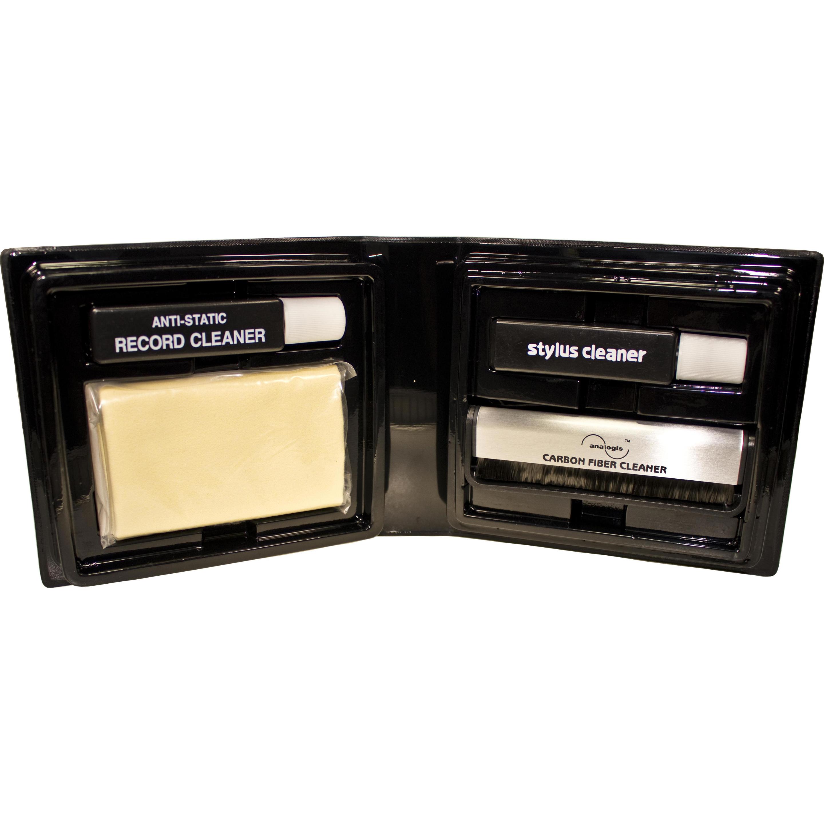 Analogis Vinyl Care Pro (Plattenspieler Reinigung), Plattenspieler Zubehör, Schwarz