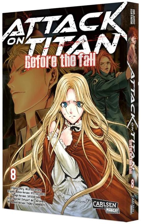 Produktbild Attack on Titan - Before the Fall 8 (Deutsch, Hajime Isayama, 2017)