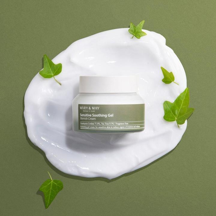 Actual product image Mary&May MARY & MAY - Soothing Face Cream Sensitive Soothing Gel (Cream) 70 g