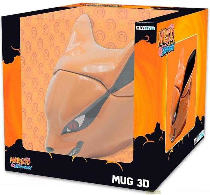 Produktbild ABYstyle NARUTO SHIPPUDEN - Mug 3D - Kyubi x2 (400 ml, 1 x)