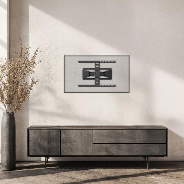 Actual product image ACT Full motion TV Wall Mount, 43" up to 90", ultra slim, VESA (Wall, 50 kg, 43" - 90")