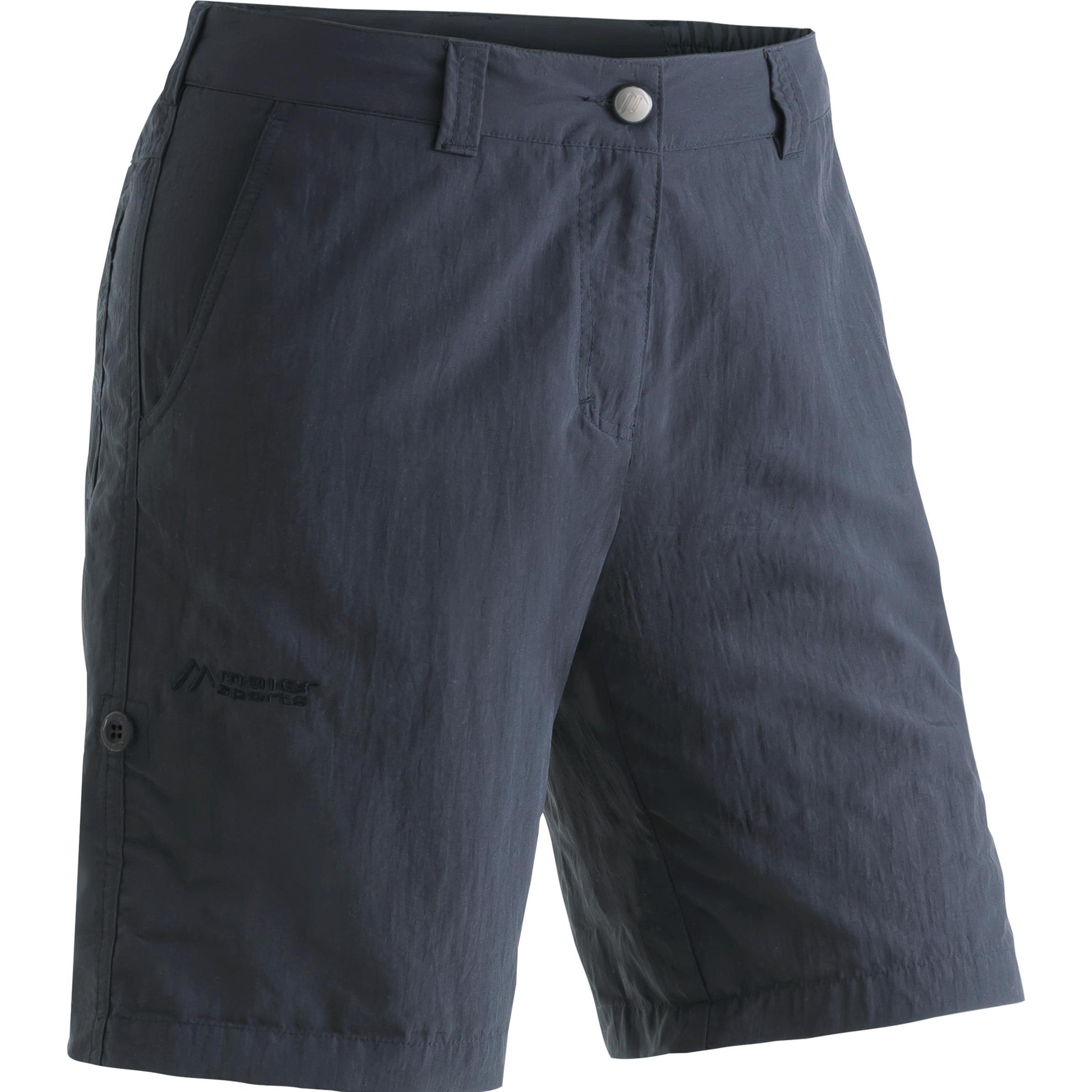 Maier Sports, Damen, Outdoorhose, Nidda Bermuda (38, M), Grau, 38, M