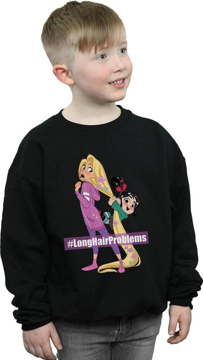 Image du produit Disney - Sweat WRECK IT RALPH RAPUNZEL AND VANELLOPE - Garçon (140, 146)