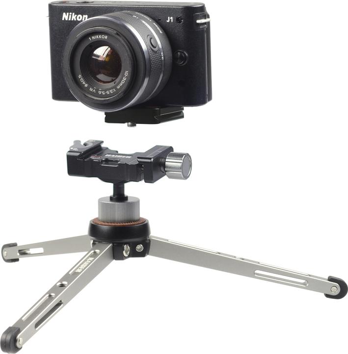 Productafbeelding Kaiser Fototechnik Kaiser Mini Statief solid 3+ Set met Balhoofd (Metaal)