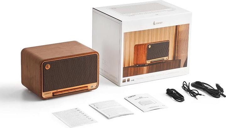 Productafbeelding Edifier D32 WiFi-luidspreker voor meerdere kamers Bluetooth hout detailhandel (11 h)
