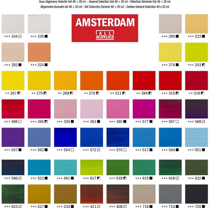 Image du produit Amsterdam Standard (Multicolore, 960 ml)