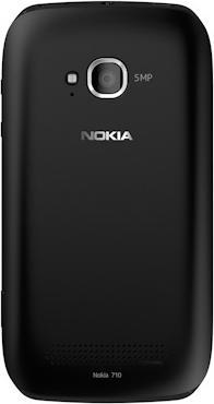 Actual product image Nokia Lumia 710 - 8GB - Black/Black (8 GB, 3.70", 3G)