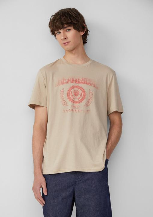 Produktbild S.Oliver T-Shirt Basic T-Shirt mit platziertem Druck (L)