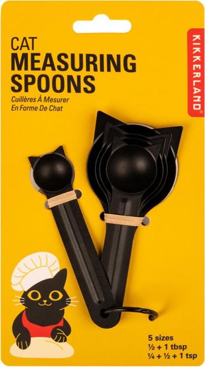 Actual product image Kikkerland Cat Measuring Spoons