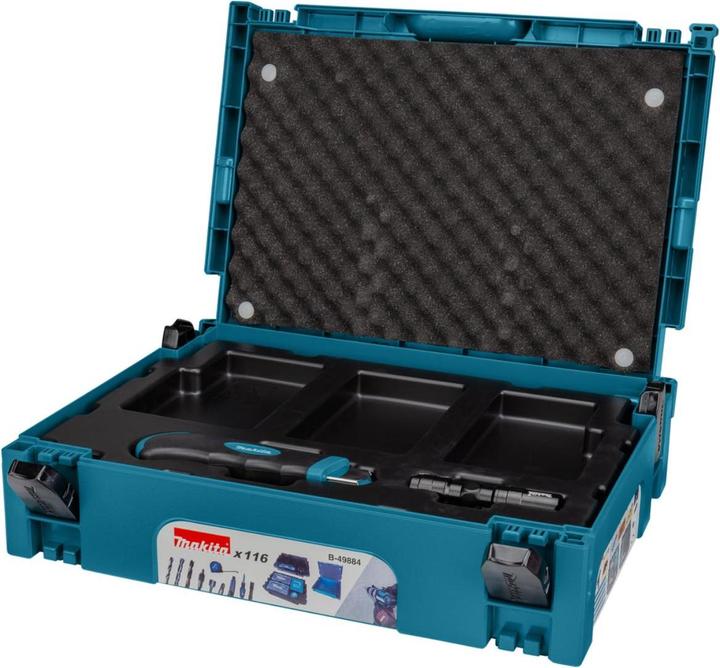 Actual product image Makita Set Bits + Bohrer im MAKPAC Koffer (H, TX25, TX30, H2, H4, TX20, H2.5, H6, PZ, TX10, H3, TX, H5, TX40, TX15, SL, PH)