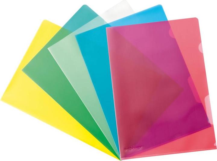 Actual product image Q-Connect Transparent pockets PP 120 Micron (A4, 100 x)