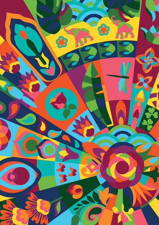 Immagine prodotto Puzzle 500 pezzi Mandala (500 pezzi)