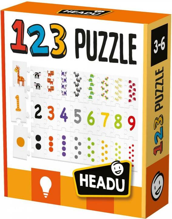 Productafbeelding Headup Games Puzzel 123 (27 onderdelen)