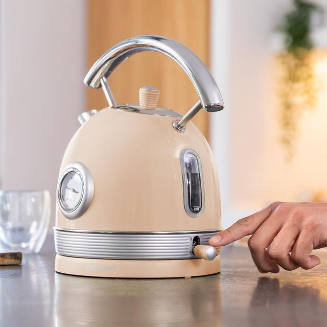 Produktbild Cecotec Hervidor De Agua Thermosense 420 Vintage Light Beige (1.80 l)