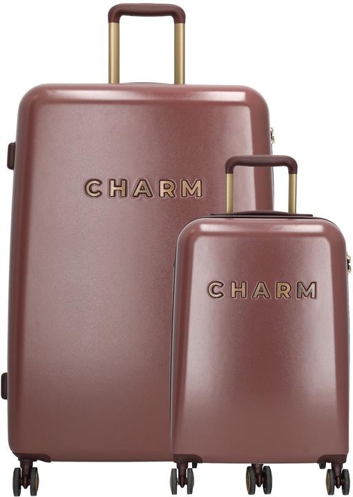 Produktbild Charm Charme London Schönes Reisegepäck Set - 2 - TSA Slot - Bordeaux rot (95 l)