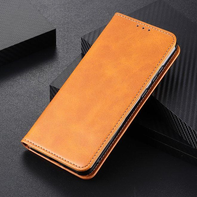 Productafbeelding MU Classic Classic V Lederen Boekomslag Serie (Samsung Galaxy S21 FE)