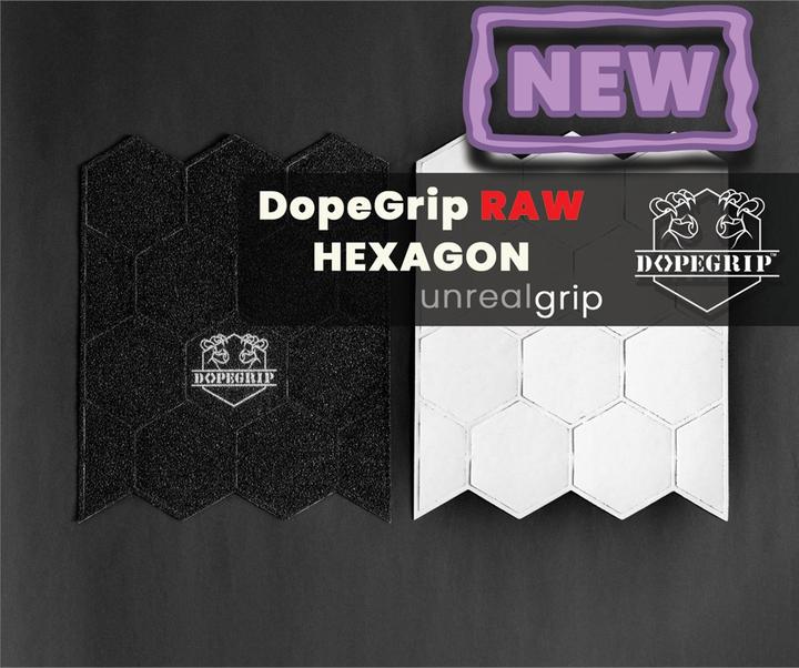 Dope Grip Raw Hexagon Cut Set (2 Sheets)
