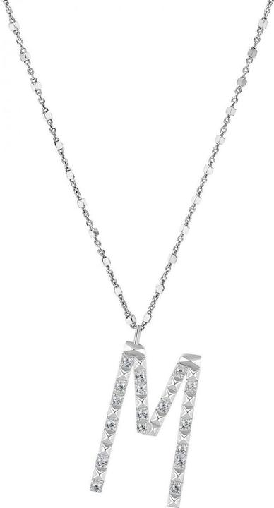 Immagine prodotto Rosato Collana in argento con ciondolo M Cubica RZCU13 (catena. ciondolo)