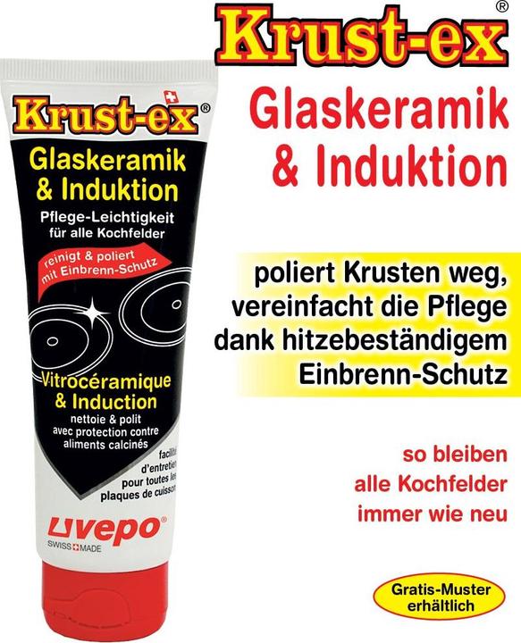 Actual product image Krust-ex Glass ceramic and induction