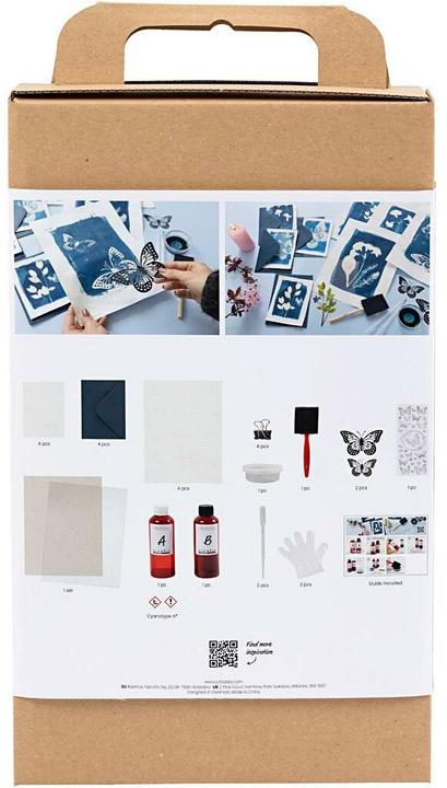 Actual product image Creativ Company Cyanotype