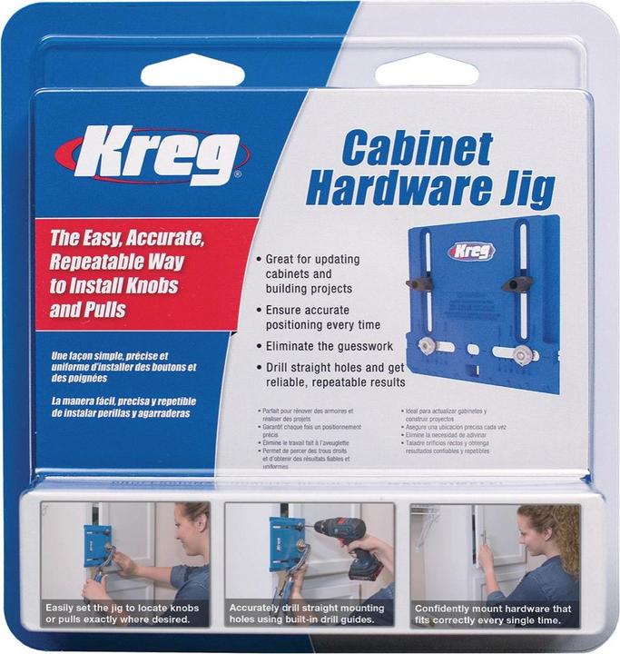Actual product image Kreg Cabinet Hardware Jig Drilling Template for Furniture Handles ( KHI-PULL ) for Furniture