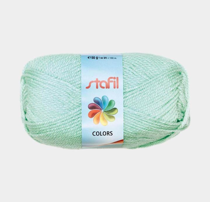 Image du produit Stafil Laine école 50gr vert menthe (133 m)