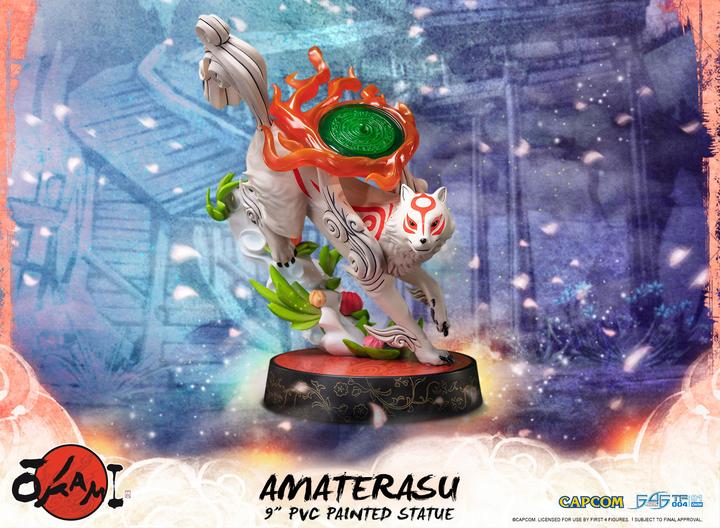 Actual product image First 4 Figures Okami: Amaterasu 9" Figures