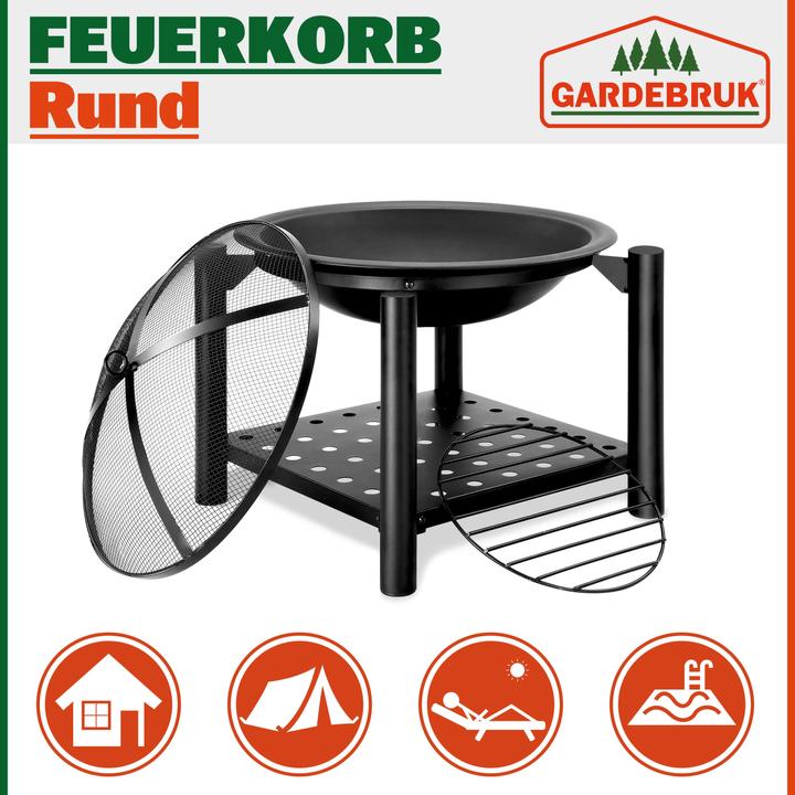 Actual product image Deuba Fireplace (55 cm)