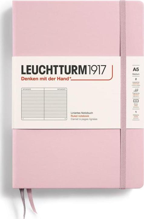 Produktbild Leuchtturm1917 Notizbuch (A5, Liniert, Harter Einband)