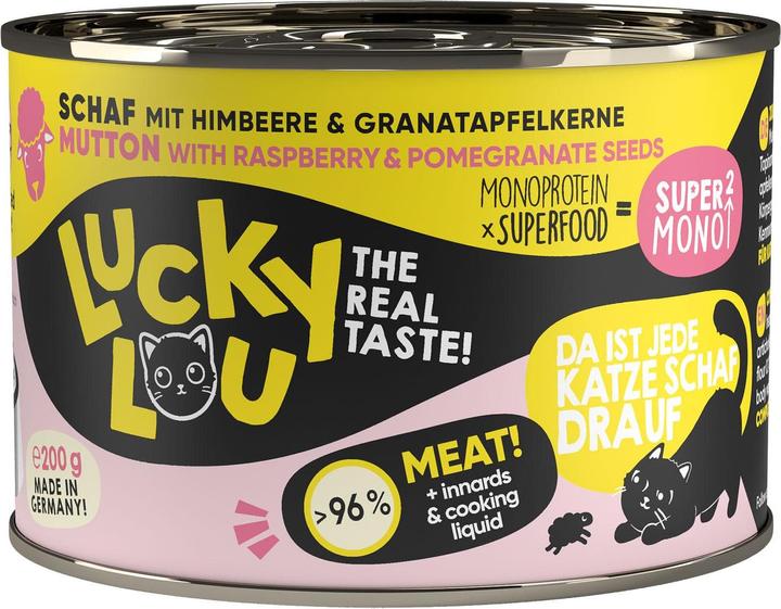Produktbild Lucky Lou Katzen-Nassfutter (Adult, 6 Stk., 200 g)