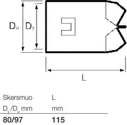Actual product image Wavin Draenslut sleeve 92mm - (Pipe fitting)