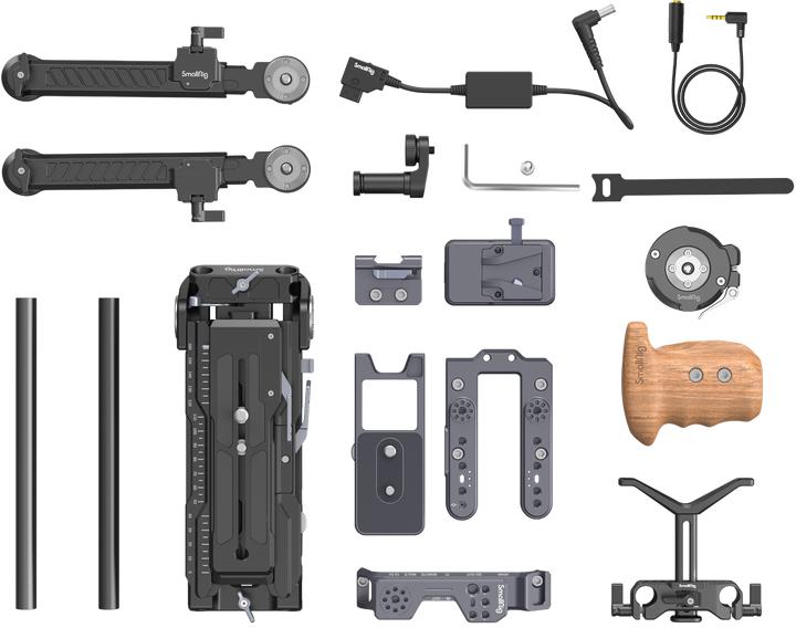 Actual product image SmallRig 4125 Shoulder Rig Kit for Sony FX6 (Cage accessories)