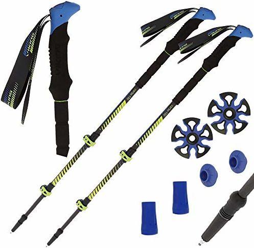 Produktbild Vikingsports Carbo-Lite Carbon Trekkingstöcke faltbar Wanderstöcke Carbon Teleskopstöcke wandern Wanderstö