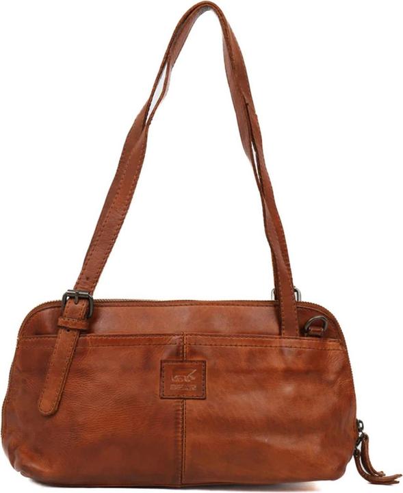 Immagine prodotto Bear Design Medium Schoudertas Dames - Leer - Daphne - Cognac