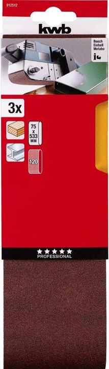 Actual product image kwb Sanding belt (120)