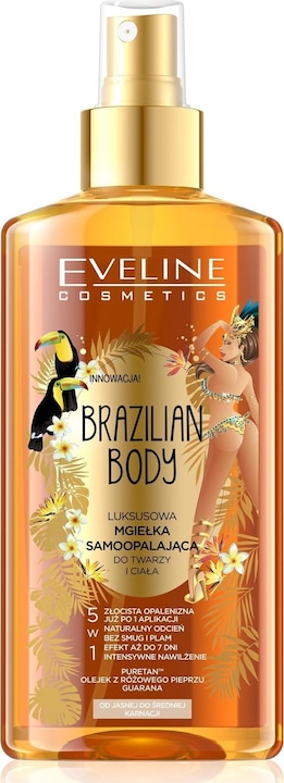 Eveline Brazilian Body (Selbstbräunungsöl, 150 ml)