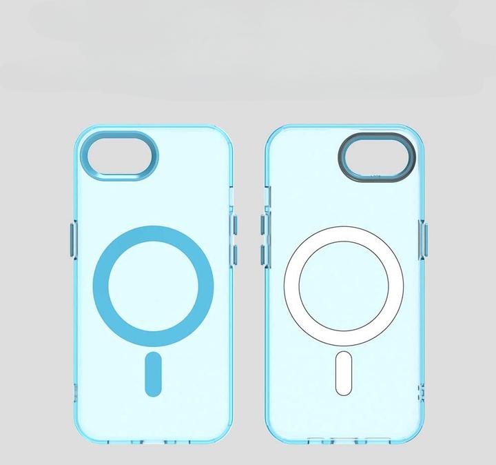 Immagine prodotto Cover-Discount iPhone 16e - Acryl-Handyhülle mit Magnet und Farbakzent (Apple iPhone 16e)