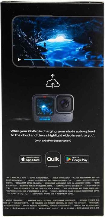 Actual product image GoPro HERO12 Black (60p, Wi-Fi, Bluetooth)