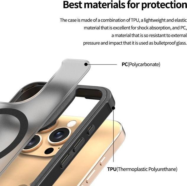 Actual product image Araree Duple M Armor Series Hardcase Cover (Apple iPhone 16 Pro Max)
