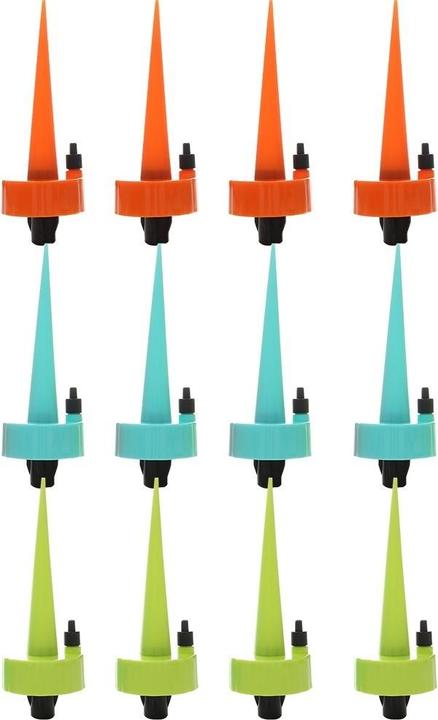 Produktbild Werkstein Automatische Pflanzenbewässerung Anschluss für Wasserflaschen (12er Set) - Div. Farben (Bewässerungskugeln)