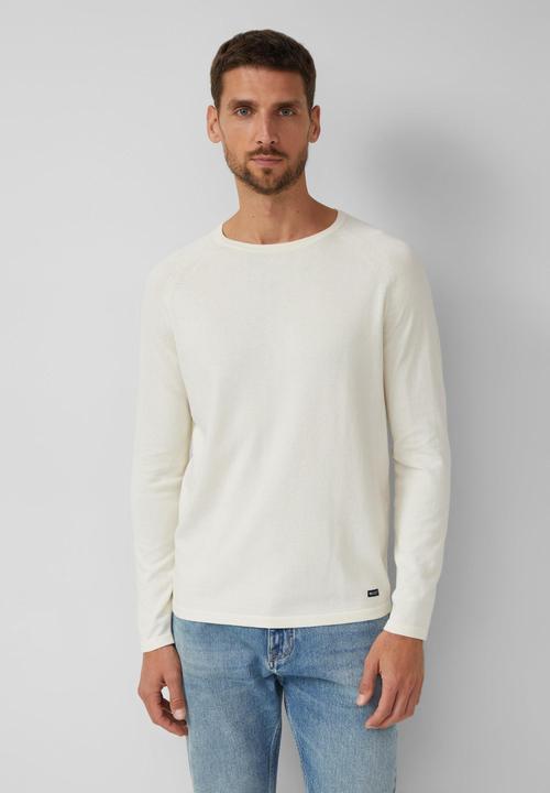 Produktbild s.Oliver Strickpullover Raglanpullover aus reiner Baumwolle (L)